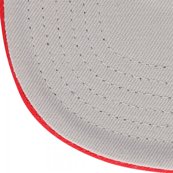 Бейсболка Chicago Bulls Pro Standard Classic Logo Two-Tone - Gray/Red