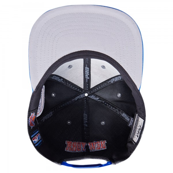 Бейсболка New York Knicks Pro Standard Classic Logo Two-Tone - Gray/Blue
