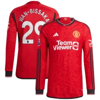 Игровая форма  Aaron Wan-Bissaka Manchester United adidas 2023/24 Home Authentic Player - Red