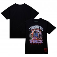 Футболка Vince Carter Toronto Raptors Mitchell & Ness Hardwood Classics Bling Concert Player - Black