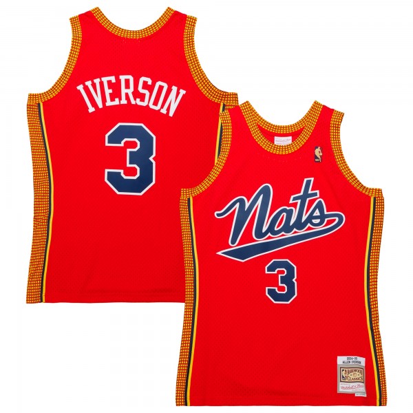 Игровая форма  Allen Iverson Philadelphia 76ers Mitchell & Ness Hardwood Classics Swingman - Red