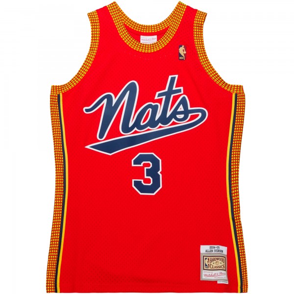 Игровая форма  Allen Iverson Philadelphia 76ers Mitchell & Ness Hardwood Classics Swingman - Red