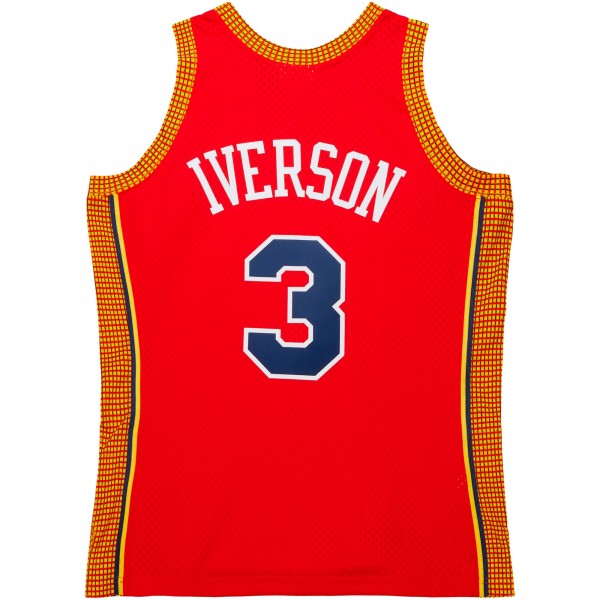 Игровая форма  Allen Iverson Philadelphia 76ers Mitchell & Ness Hardwood Classics Swingman - Red