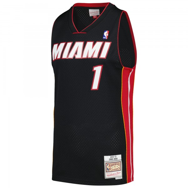 Игровая форма  Chris Bosh Miami Heat Mitchell & Ness Hardwood Classics Swingman - Black