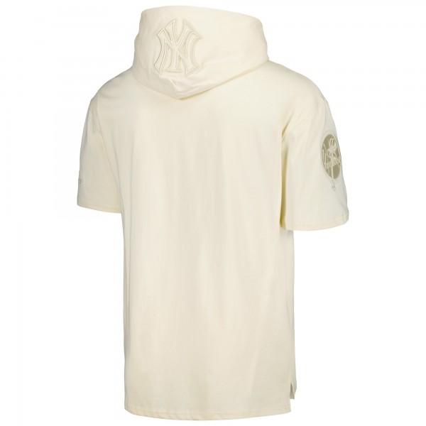 New York Yankees Pro Standard Cream Neutral Hoodie T-Shirt