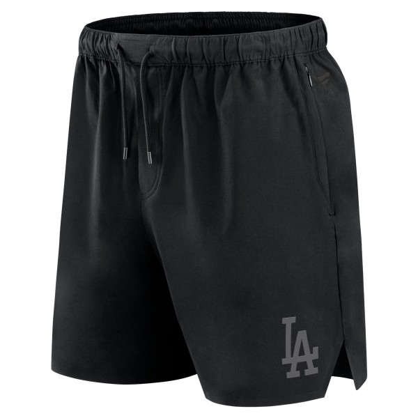 Los Angeles Dodgers Fanatics Black Front Office Micro Tonal Shorts