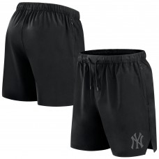 Шорты New York Yankees Fanatics Black Front Office Micro Tonal