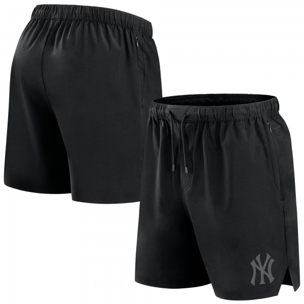 Шорты New York Yankees Fanatics Black Front Office Micro Tonal