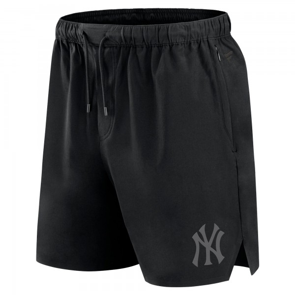 Шорты New York Yankees Fanatics Black Front Office Micro Tonal
