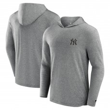 New York Yankees Fanatics Black Front Office Tech Lightweight Hoodie T-Shirt