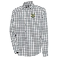 Рубашка Milwaukee Bucks Antigua Carry - Heather Gray