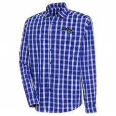 Orlando Magic Antigua Carry Long Sleeve Button-Up Shirt - Royal