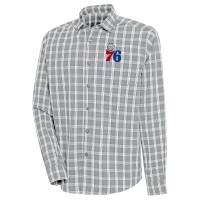 Рубашка Philadelphia 76ers Antigua Carry - Heather Gray