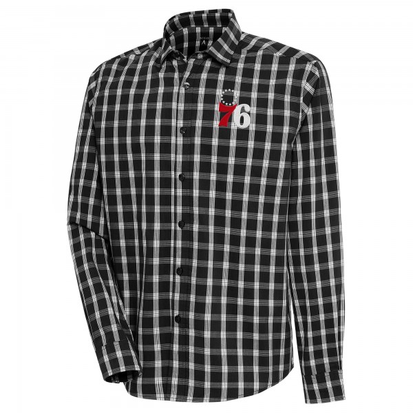 Рубашка Philadelphia 76ers Antigua Carry - Black
