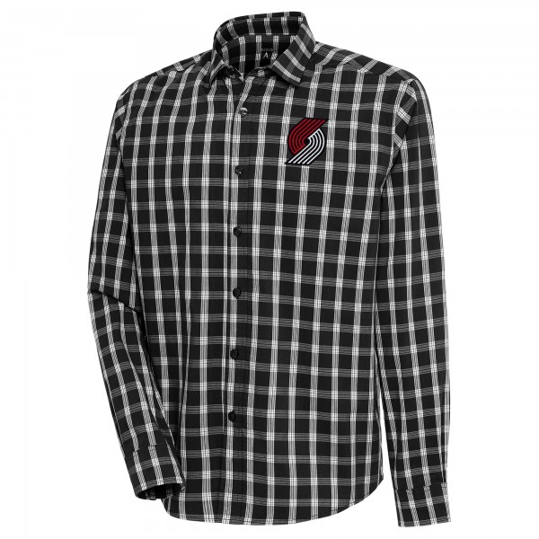 Рубашка Portland Trail Blazers Antigua Carry - Black