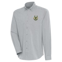 Рубашка Milwaukee Bucks Antigua Compression - Heather Gray