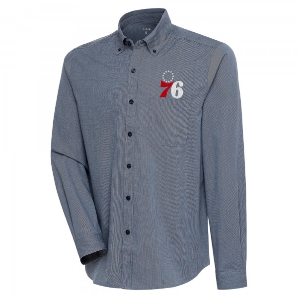 Рубашка Philadelphia 76ers Antigua Compression - Navy