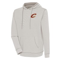 Толстовка Cleveland Cavaliers Antigua Axe Bunker Tri-Blend - Oatmeal