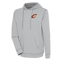 Толстовка Cleveland Cavaliers Antigua Axe Bunker Tri-Blend - Gray