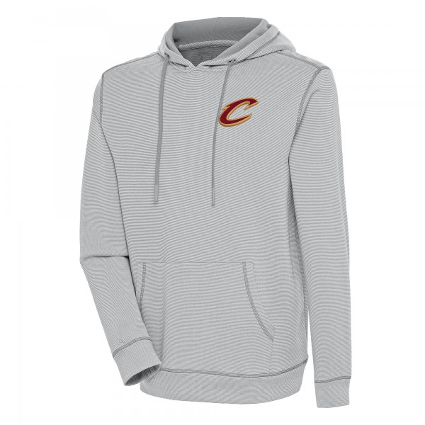 Толстовка Cleveland Cavaliers Antigua Axe Bunker Tri-Blend - Gray