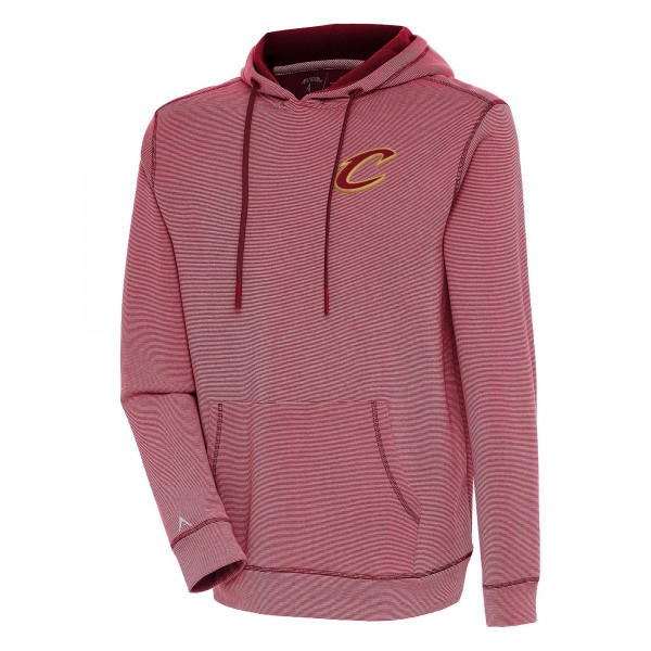 Толстовка Cleveland Cavaliers Antigua Axe Bunker Tri-Blend - Burgundy
