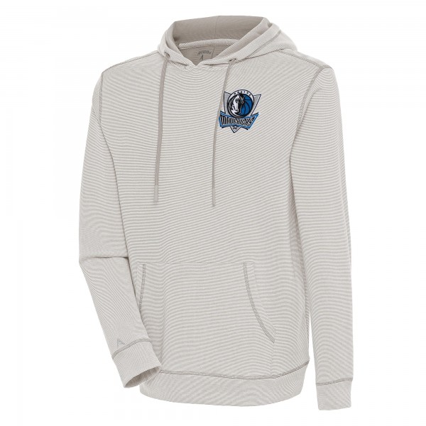Толстовка Dallas Mavericks Antigua Axe Bunker Tri-Blend - Oatmeal