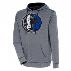 Толстовка Dallas Mavericks Antigua Axe Bunker Tri-Blend - Navy