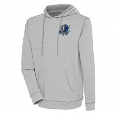 Толстовка Dallas Mavericks Antigua Axe Bunker Tri-Blend - Gray
