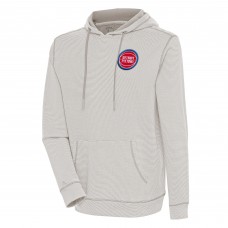 Толстовка Detroit Pistons Antigua Axe Bunker Tri-Blend - Oatmeal