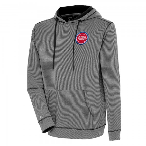 Толстовка Detroit Pistons Antigua Axe Bunker Tri-Blend - Black