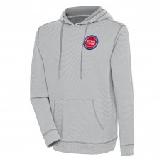 Толстовка Detroit Pistons Antigua Axe Bunker Tri-Blend - Gray