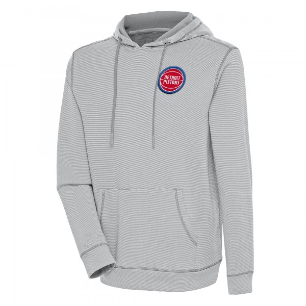 Толстовка Detroit Pistons Antigua Axe Bunker Tri-Blend - Gray