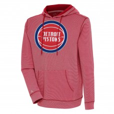 Толстовка Detroit Pistons Antigua Axe Bunker Tri-Blend - Red