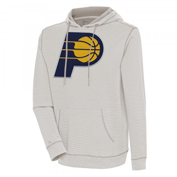 Толстовка Indiana Pacers Antigua Axe Bunker Tri-Blend - Oatmeal