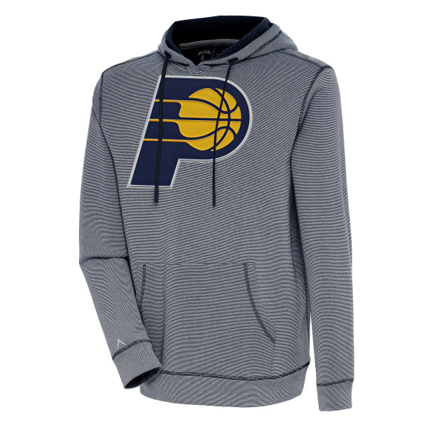 Толстовка Indiana Pacers Antigua Axe Bunker Tri-Blend - Navy