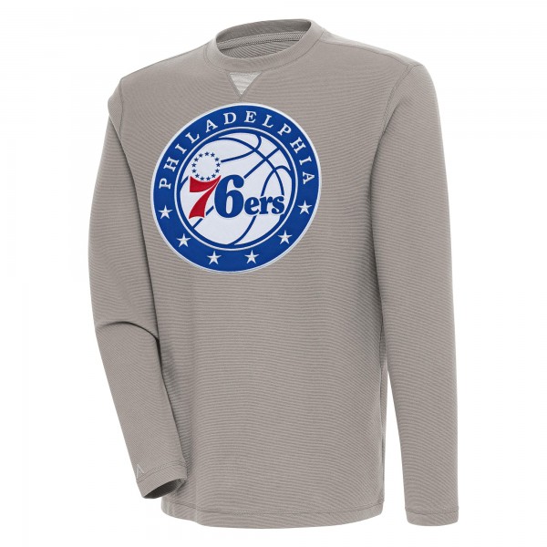 Кофта Philadelphia 76ers Antigua Flier Bunker - Oatmeal
