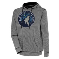 Толстовка Minnesota Timberwolves Antigua Axe Bunker Tri-Blend - Black