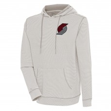 Толстовка Portland Trail Blazers Antigua Axe Bunker Tri-Blend - Oatmeal