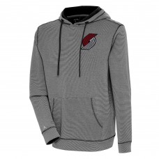 Толстовка Portland Trail Blazers Antigua Axe Bunker Tri-Blend - Black