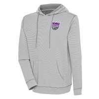 Толстовка Sacramento Kings Antigua Axe Bunker Tri-Blend - Gray
