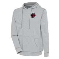 Толстовка Toronto Raptors Antigua Axe Bunker Tri-Blend - Gray