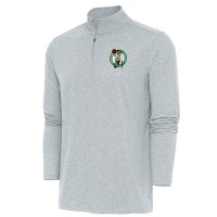 Кофта на короткой молнии Boston Celtics Antigua Hunk - Heather Gray