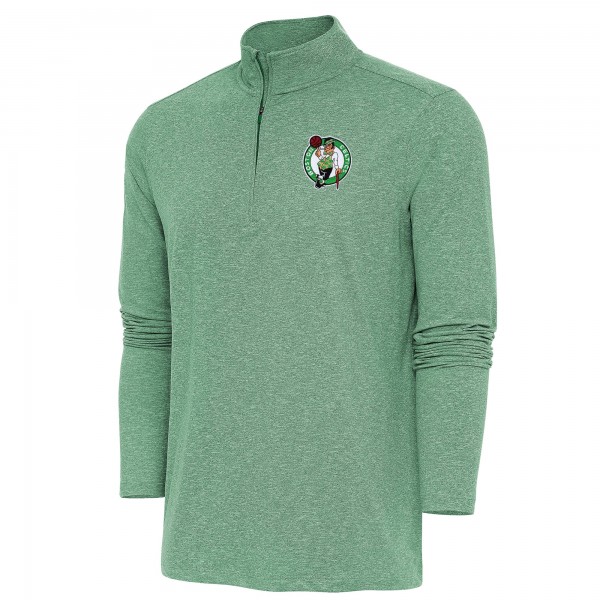 Кофта на короткой молнии Boston Celtics Antigua Hunk - Kelly Green