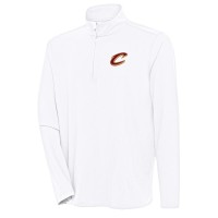 Кофта на короткой молнии Cleveland Cavaliers Antigua Hunk - White