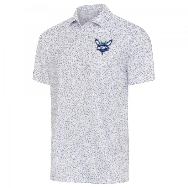 Поло Charlotte Hornets Antigua Motion - White