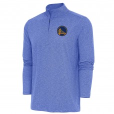 Кофта на короткой молнии Golden State Warriors Antigua Hunk - Heather Royal