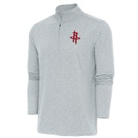 Кофта на короткой молнии Houston Rockets Antigua Hunk - Heather Gray