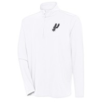Кофта на короткой молнии San Antonio Spurs Antigua Hunk - White