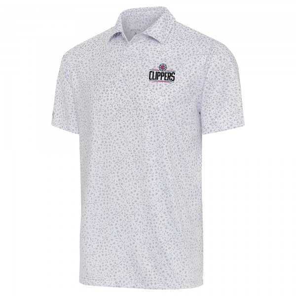 Поло LA Clippers Antigua Motion - White