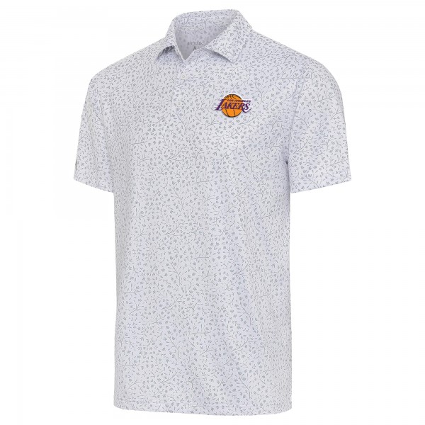 Поло Los Angeles Lakers Antigua Motion - White